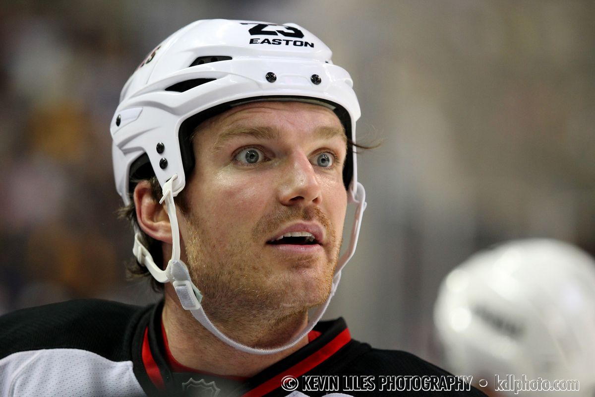 If you told David Clarkson that he'd average over three shots per game in the last 16 games but only score three goals, then he'd give you this look.