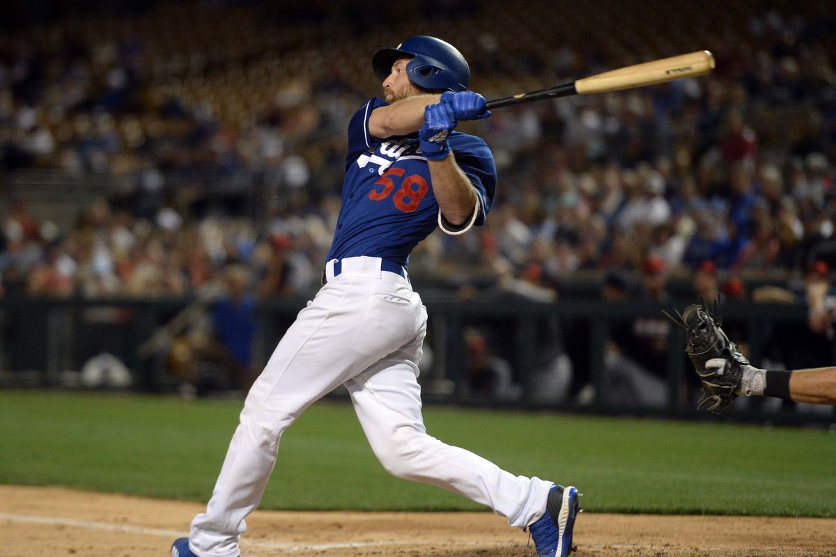 MLB: Spring Training-Cleveland Indians at Los Angeles Dodgers