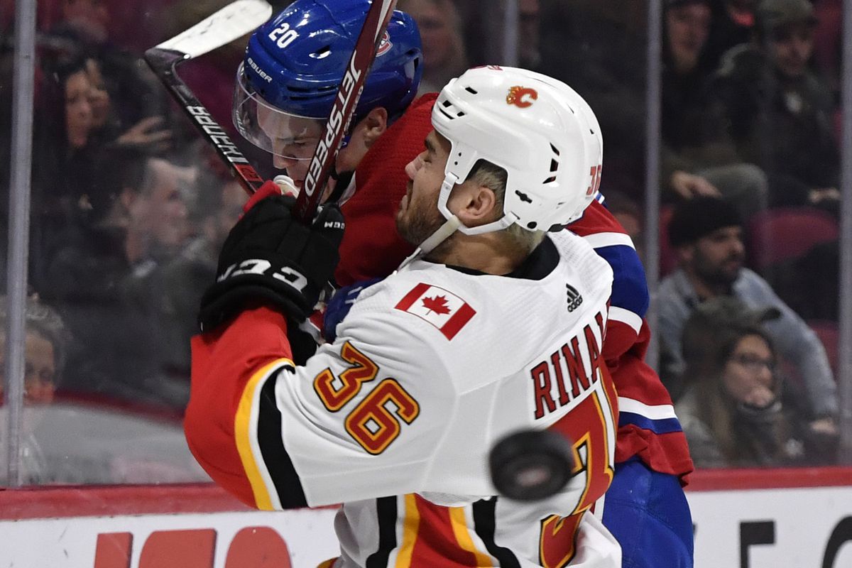 NHL: Calgary Flames at Montreal Canadiens