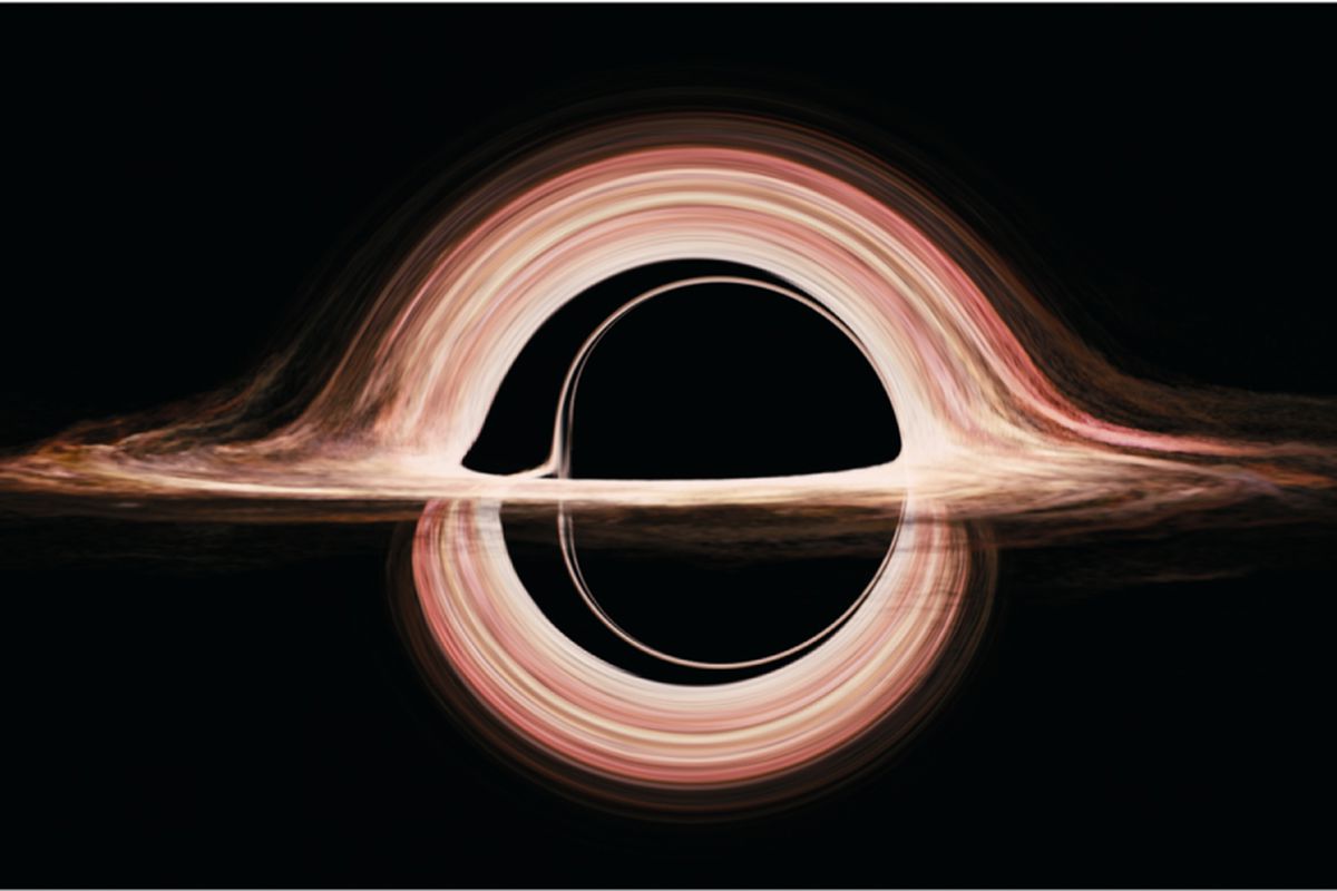 Resultado de imagen de black hole interstellar film