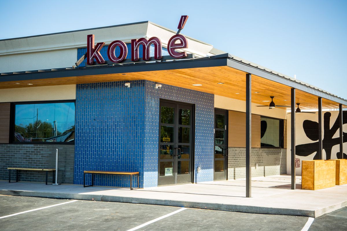 Kome’s new patio