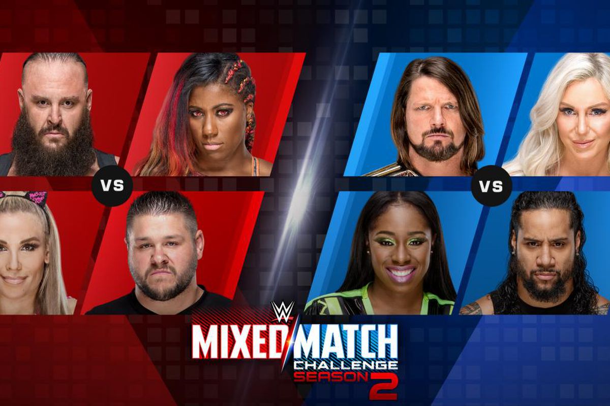 WWE Mixed Match Challenge: Jimmy uso & Naomi vs Braun 