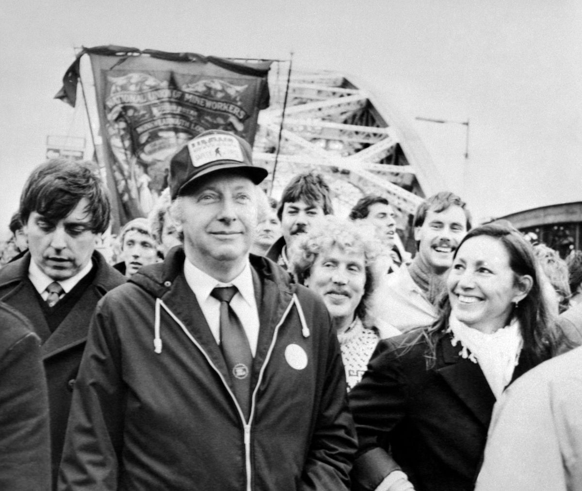 Politics - Miners Dispute - Arthur Scargill - Sunderland