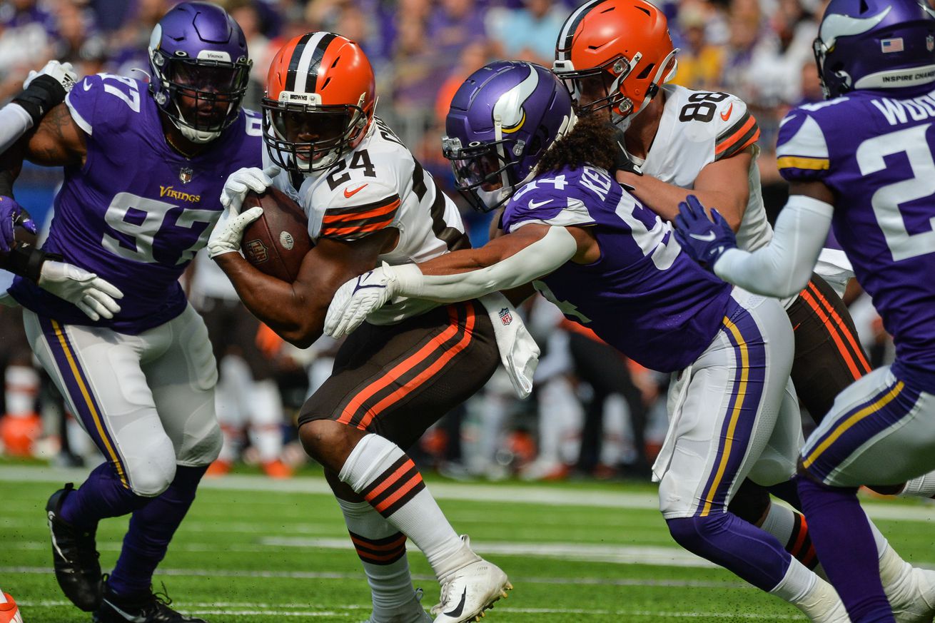 NFL: Cleveland Browns at Minnesota Vikings