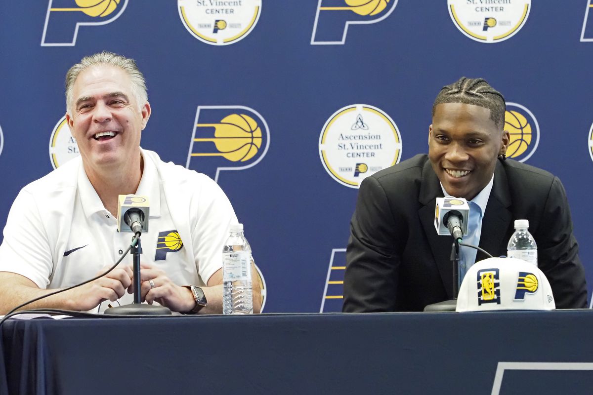 Indiana Pacers Introduce Draft Picks Press Conferene