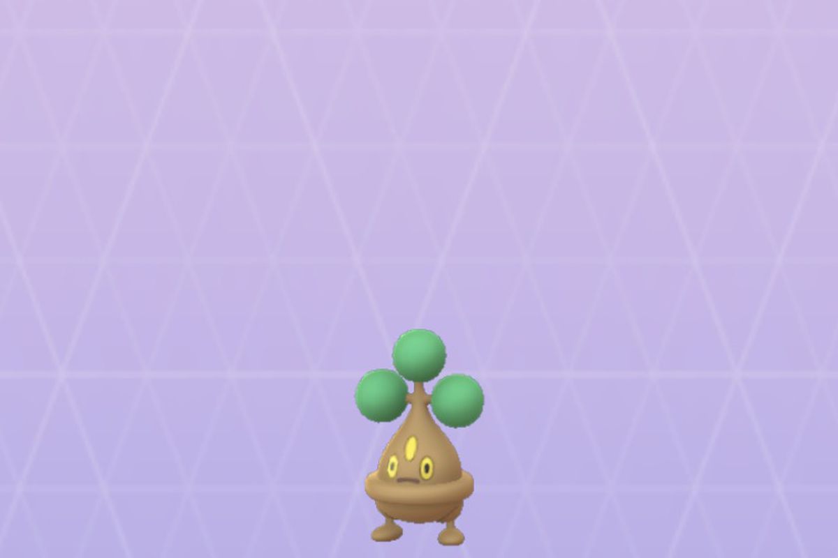 Bonsly on a purple background
