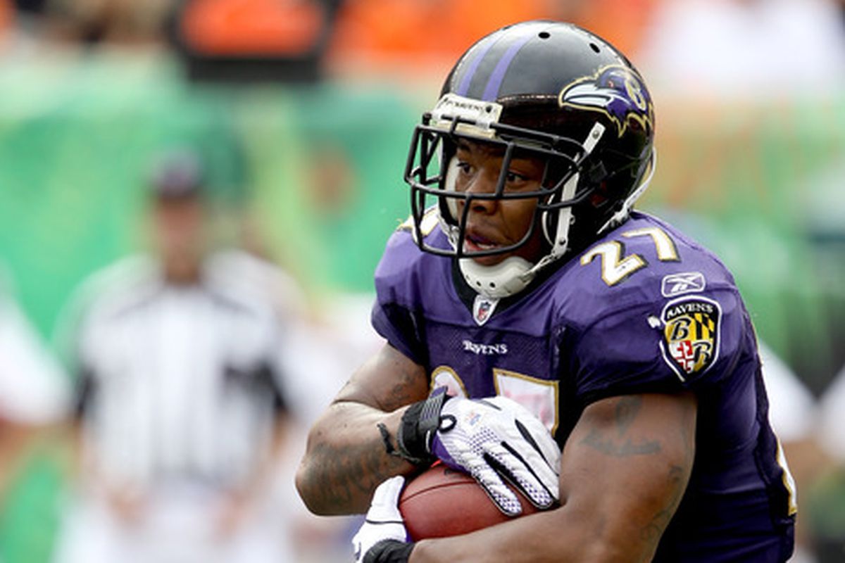 Ray Rice says he's finally back to full strength. 