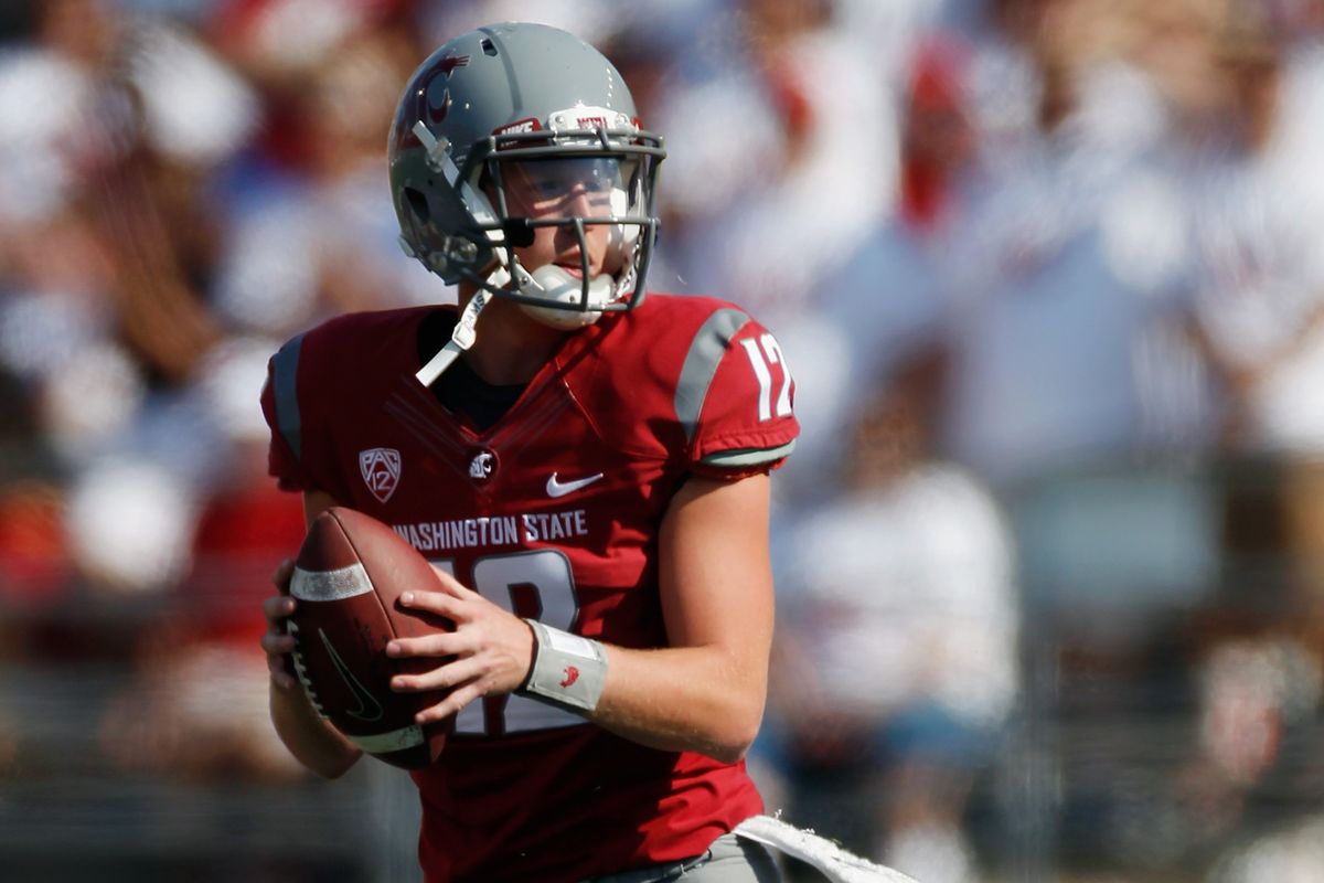 Connor Halliday leads an improved Washington State team into Thursday night's showdown. 