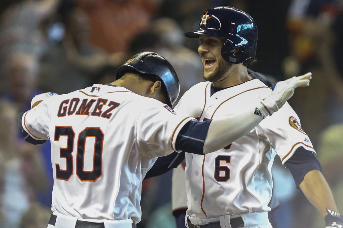 Jake Marisnick and Carlos Gomez combined for nine of the thirty six throws from the outfield that met or exceeded the magic 100 mile per hour threshold in 2015 in the Major Leagues.