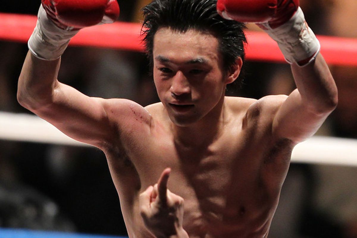 Toshiaki Nishioka could face Rafael Marquez later this year. (Photo by Koichi Kamoshida/Getty Images)