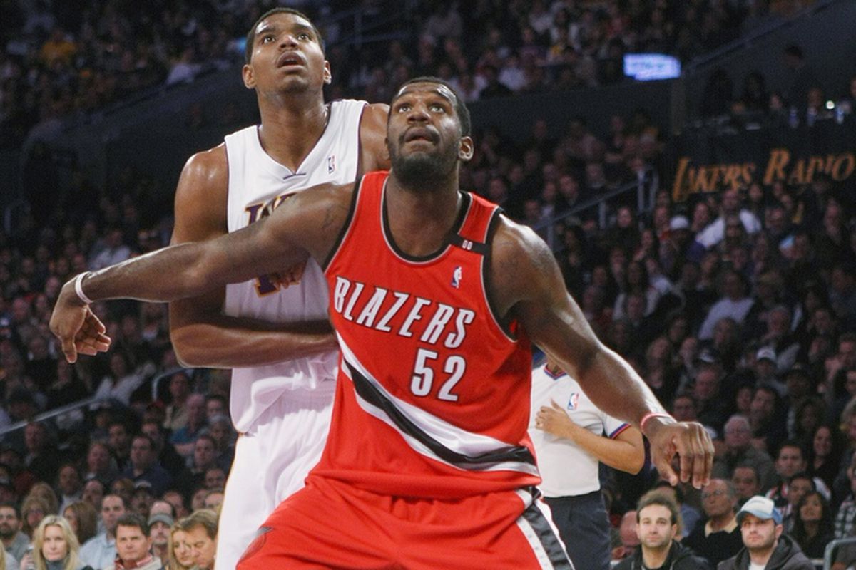 Blazers fans were robbed of seeing Oden battle guys like Andrew Bynum.