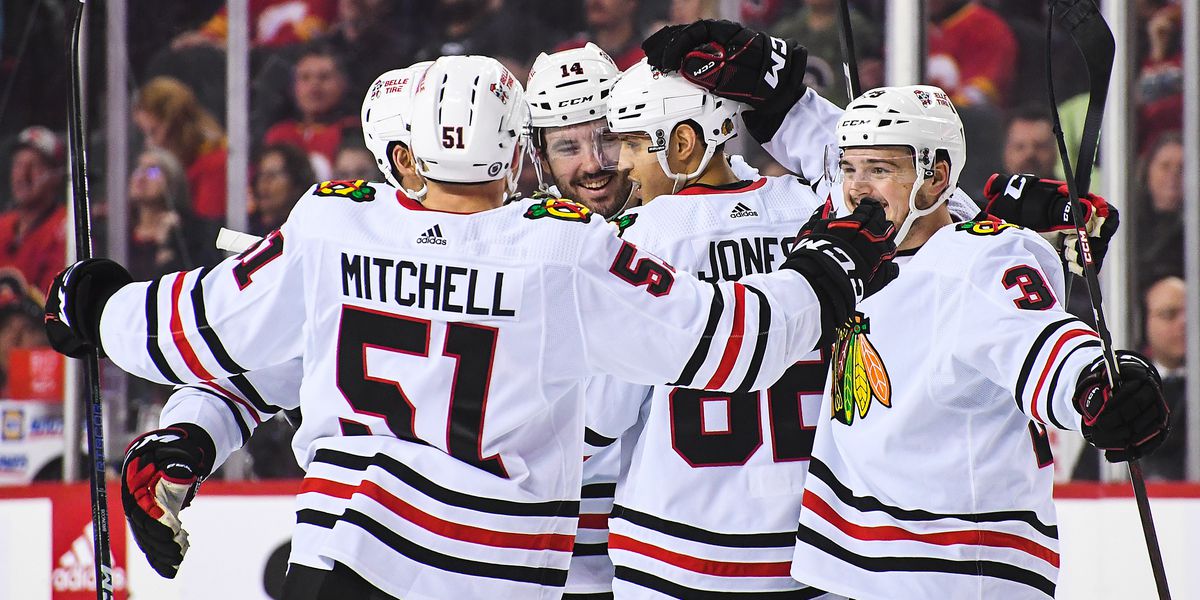 The Whoop Is Big After All: Blackhawks 5, Flames 1