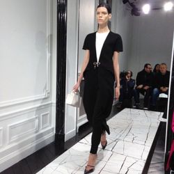 Alexander Wang showed his first Balenciaga show and people were like "not bad." 