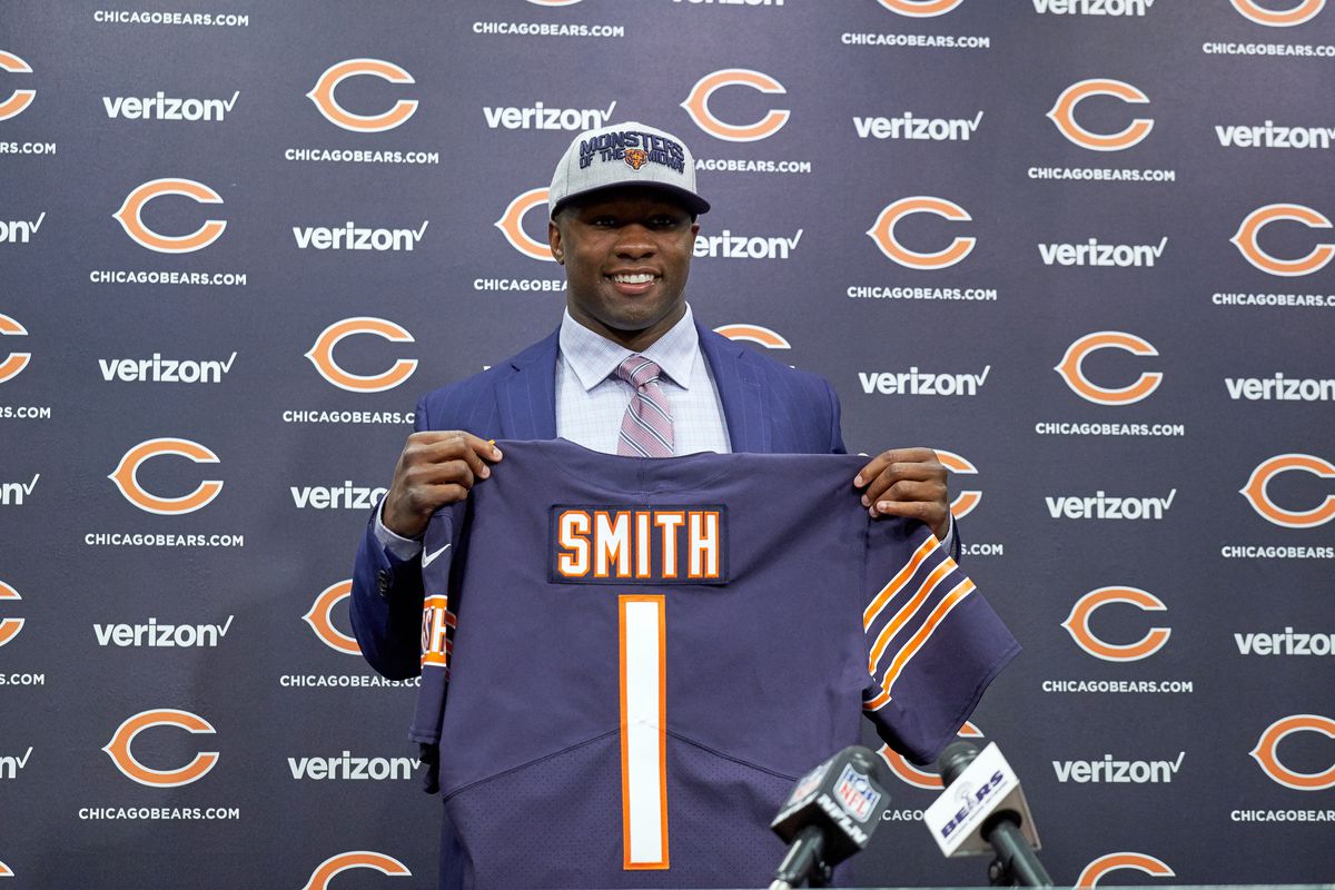 NFL: APR 27 Bears Roquan Smith Press Conference