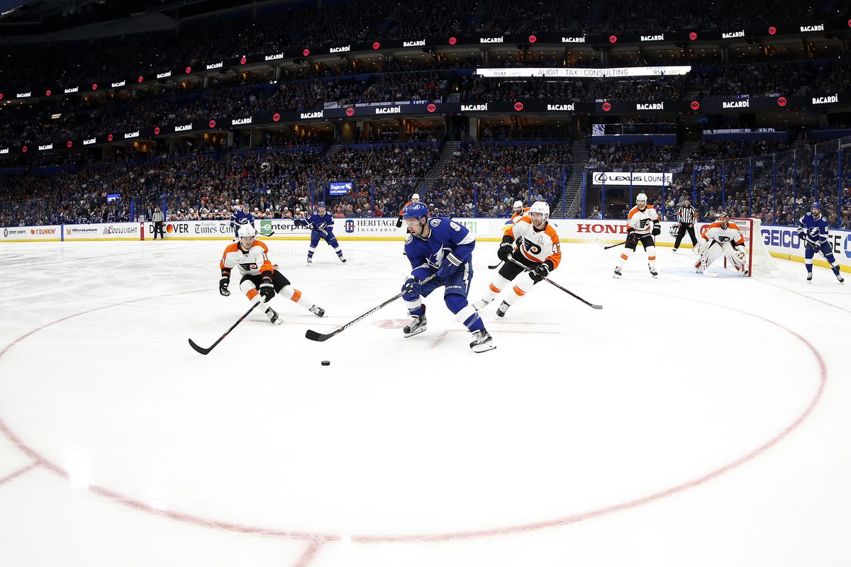 NHL: Philadelphia Flyers at Tampa Bay Lightning