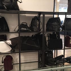 The handbag selection