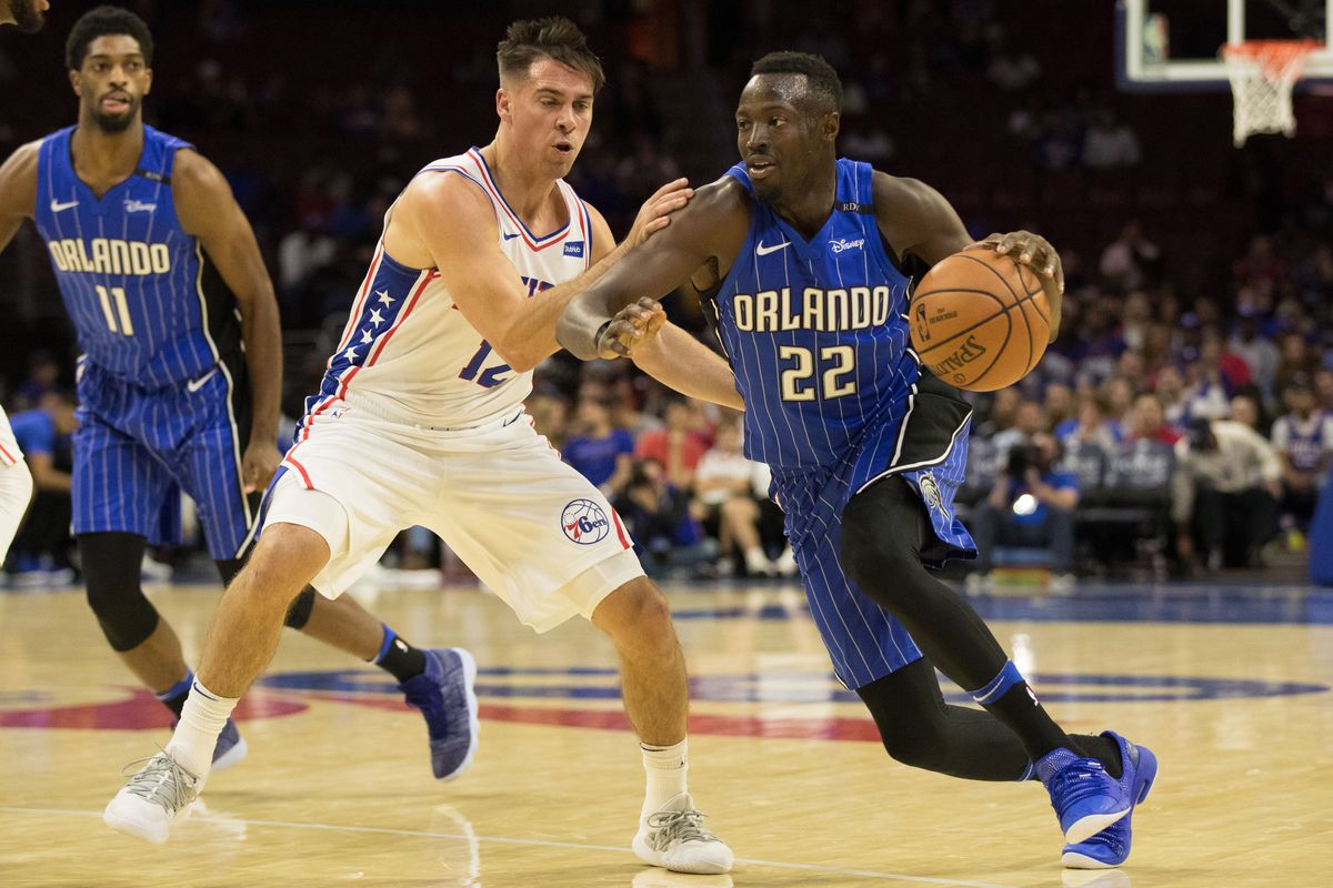 NBA: Preseason-Orlando Magic at Philadelphia 76ers
