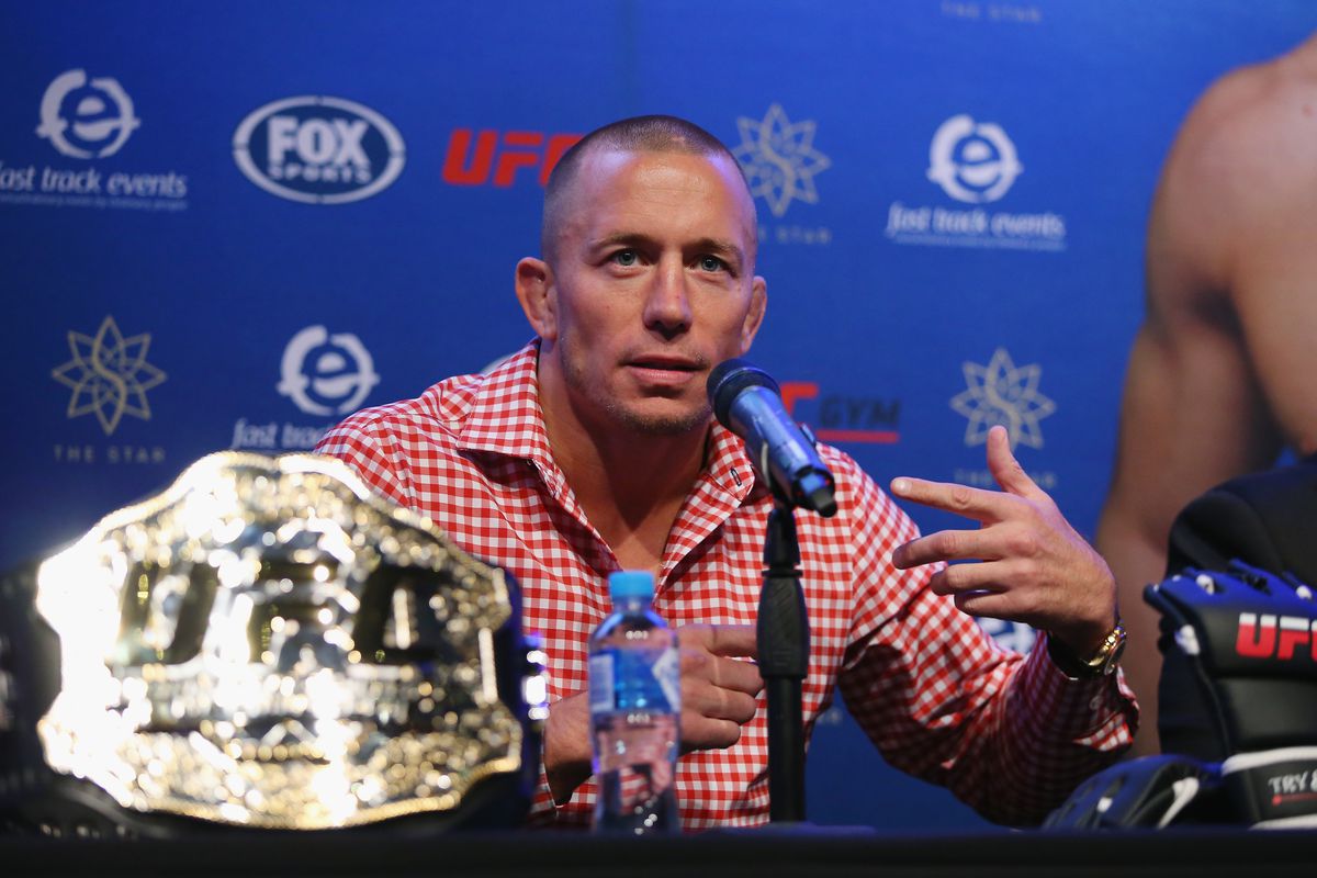 Georges St-Pierre Press Conference