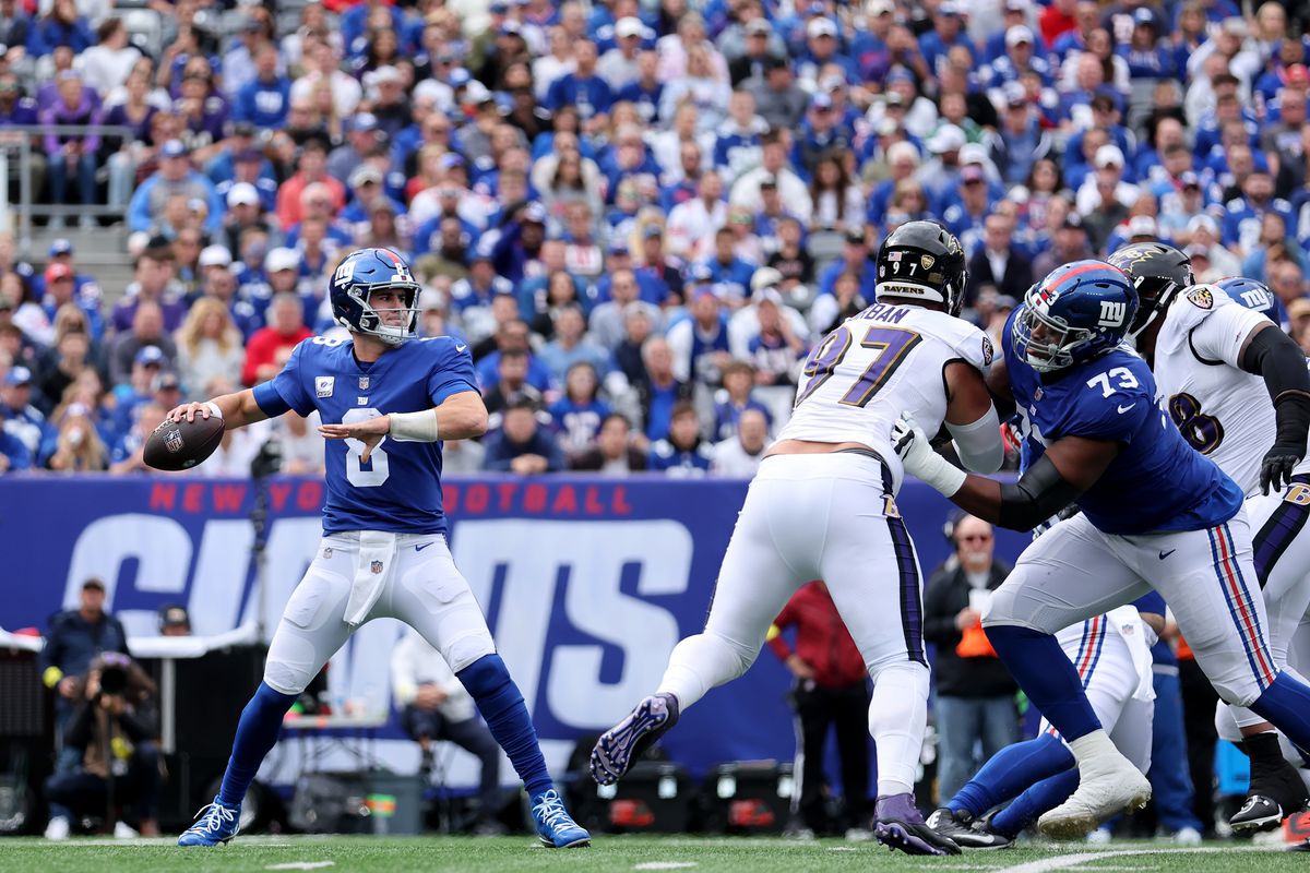 NFL: Baltimore Ravens at New York Giants