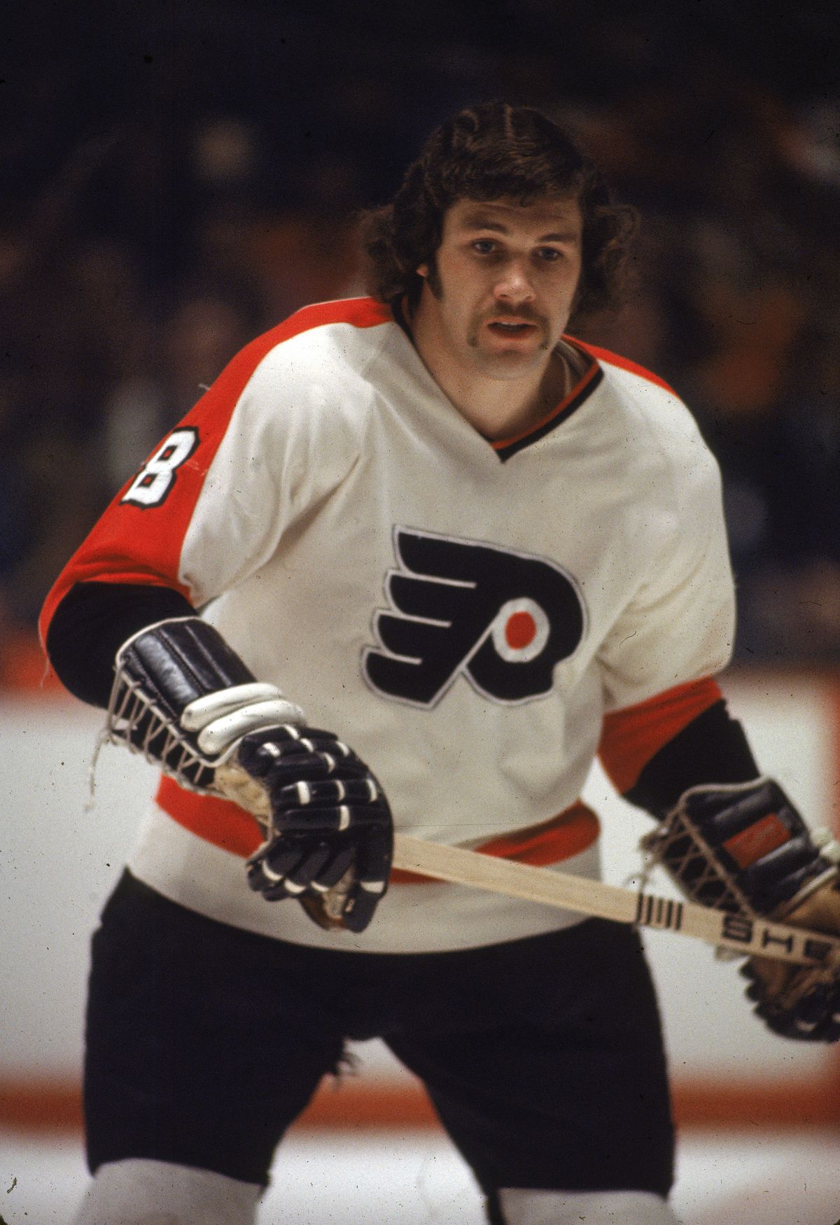 Dave Schultz Of Philadelphia Flyers