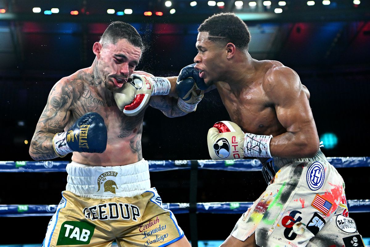 George Kambosos Jr says he has activated his rematch clause to face Devin Haney a second time