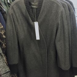 Wool long coat, $500 (was $2,190)