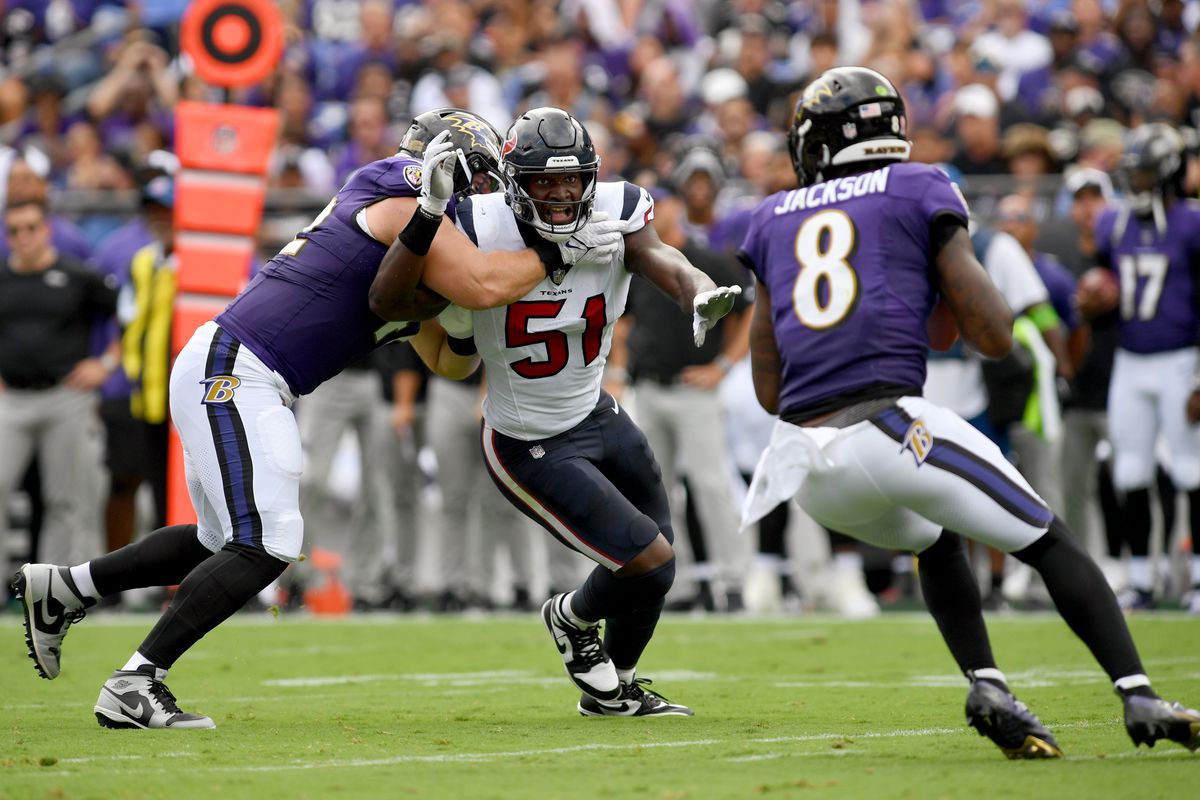 NFL: SEP 10 Texans at Ravens