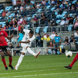 June,18, 2019 - Saint Paul, Minnesota, United States - A CONCACAF Gold Cup match between Trinidad and Tobago and Panama at Allianz Field.