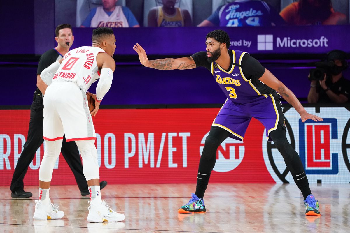 Houston Rockets v Los Angeles Lakers - Game One