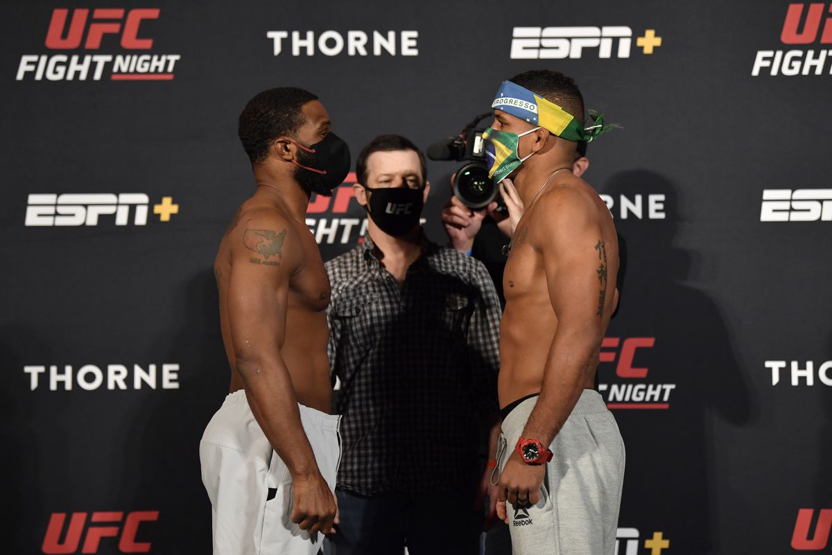 UFC Fight Night Woodley v Burns: Weigh-Ins