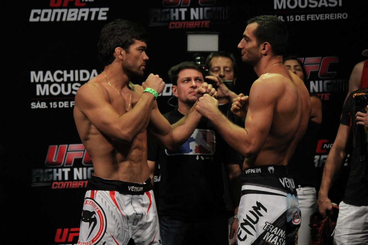 Lyoto Machida and Gegard Mousasi square off in the UFC Fight Night 36 main event.