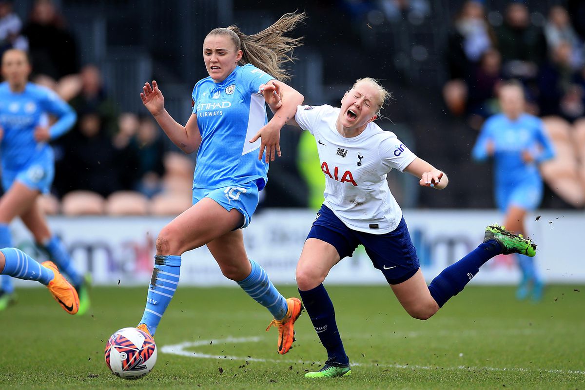 Tottenham Hotspur Women v Manchester City Women - Barclays FA Women’s Super League