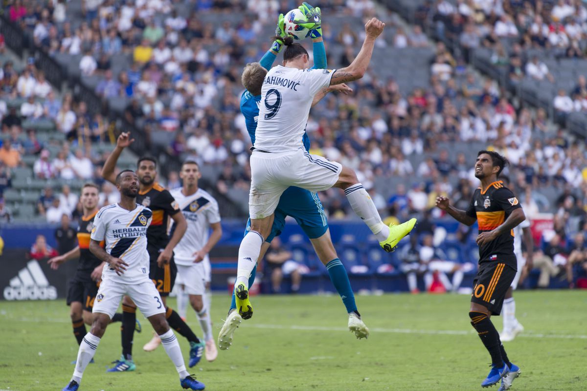 MLS: Houston Dynamo at Los Angeles Galaxy