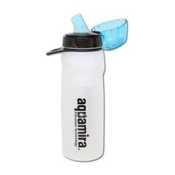 <strong>Aquamira</strong> Water Filter Bottle, <a href="http://www.aquamira.com/consumer/aquamira-water-filter-bottle/product-description">$30</a>