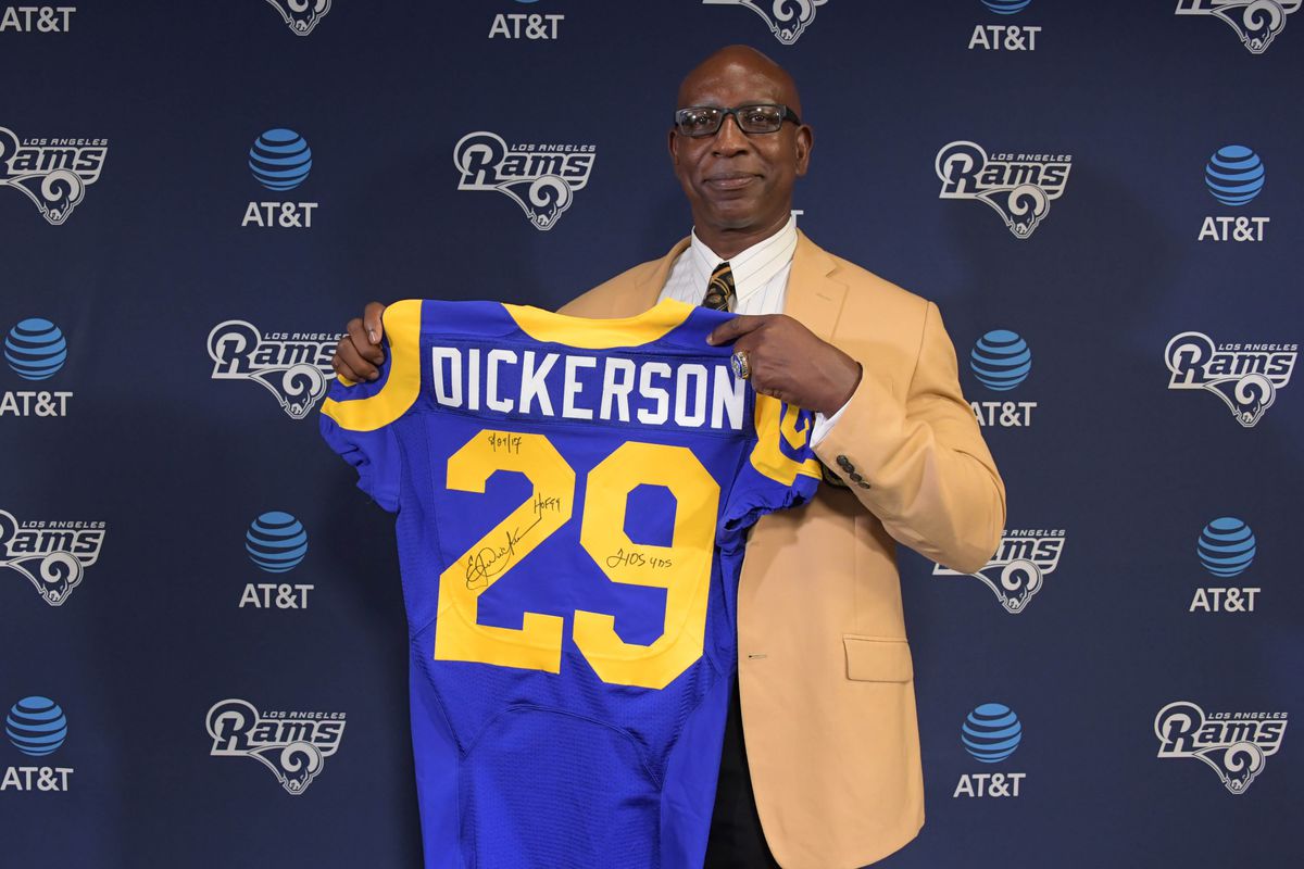NFL: Eric Dickerson Press Conference