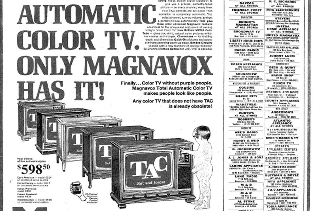 Advertisement from 'The New York Times' circa 1960s, part of Madison online archive