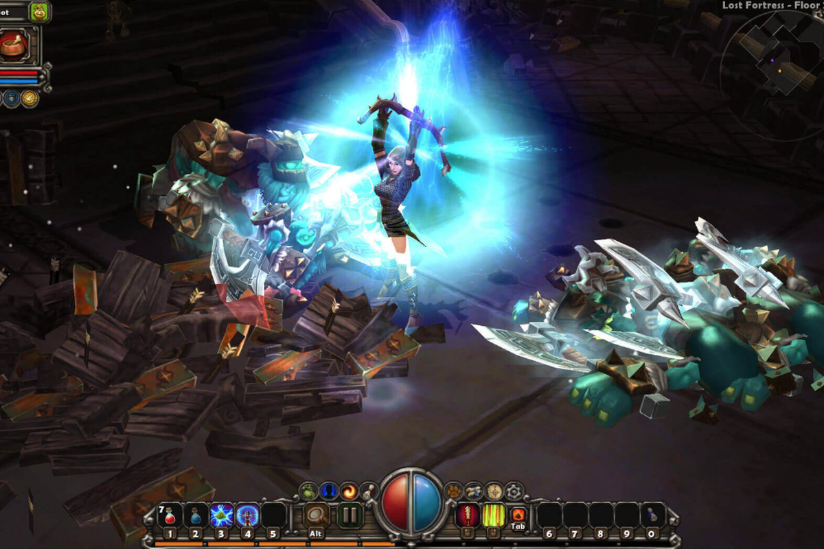 Screenshot of Torchlight