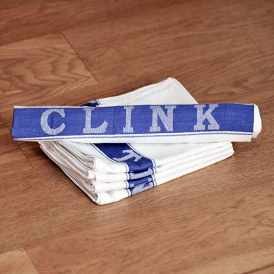 Clink tea towel