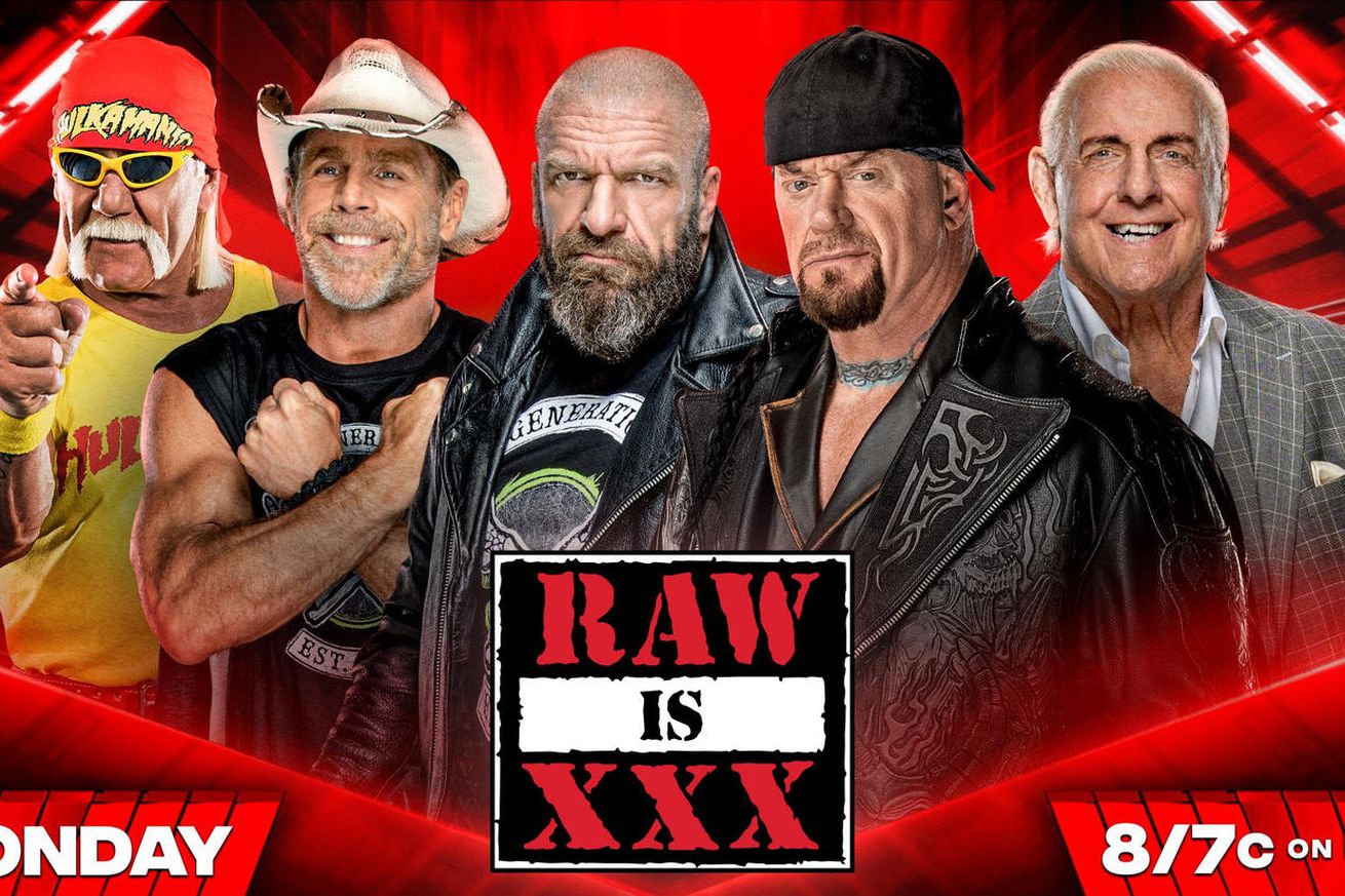 Hulk Hogan will also be at Raw XXX next Monday