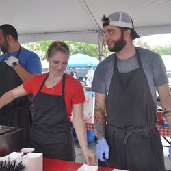 Erin Smith and Patrick Feges of Feges BBQ