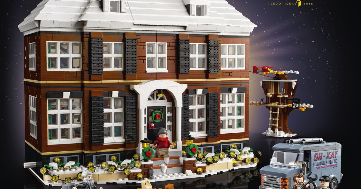 Home Alone is now a $250 Lego set, and it might be the most impressive fan-inspi..