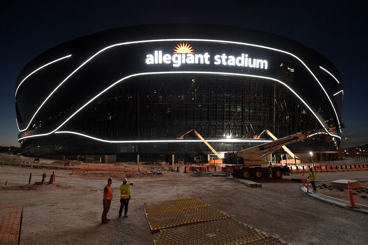 Allegiant Stadium Under Construction
