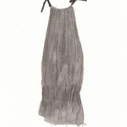 Silk Nicce dress in black, $400