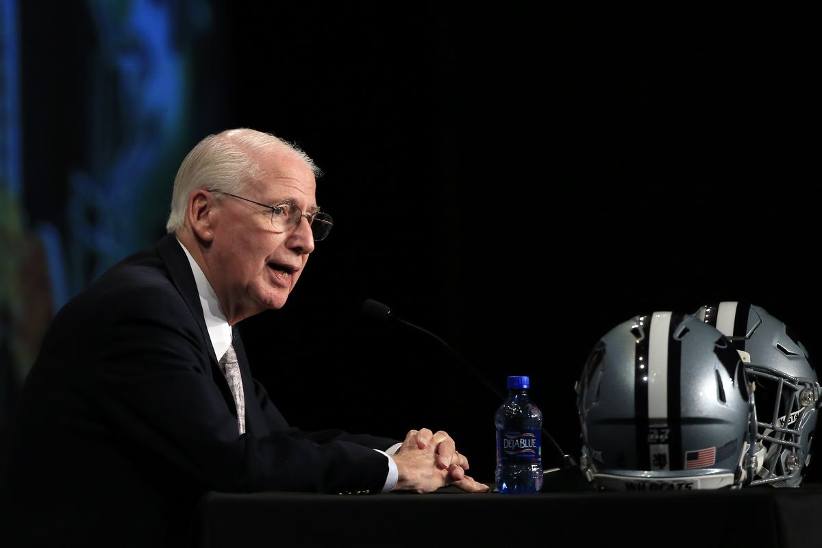 Bill Snyder will never fine his family. That is all. 