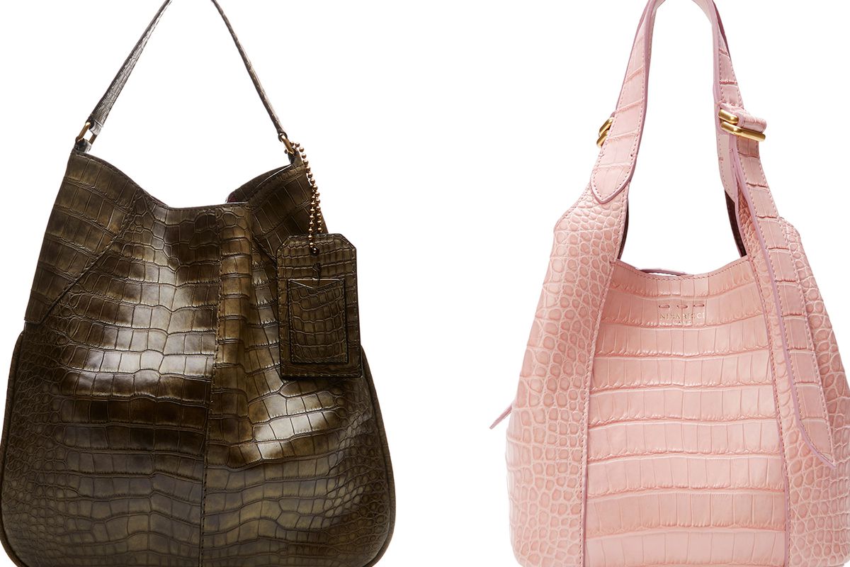 Marc Jacobs (left) and Nina Ricci are shilling alligator for spring.