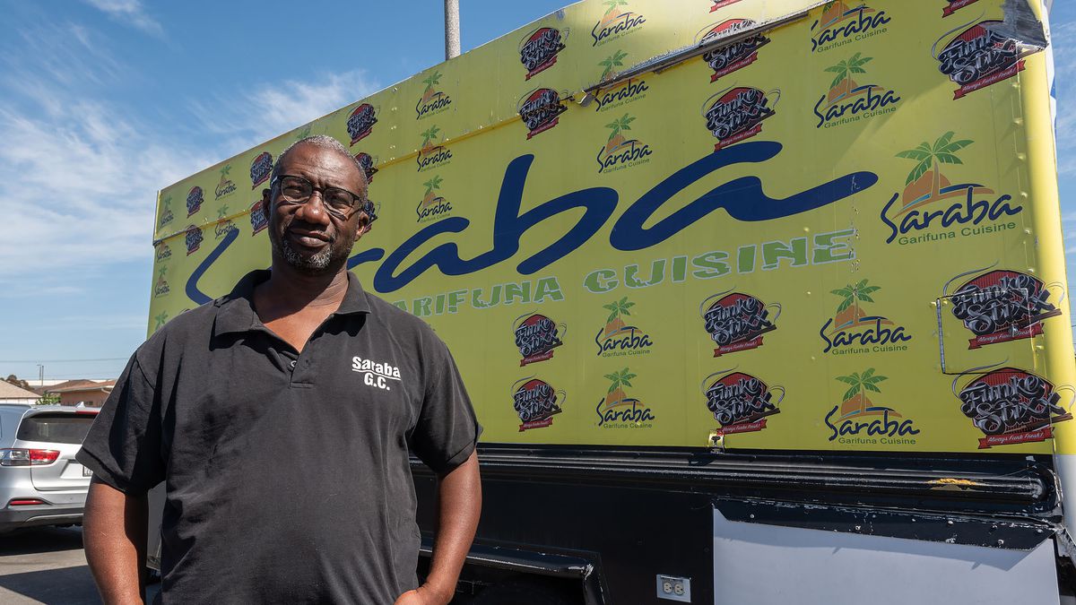 Winston Miranda of Saraba Garifuna Cuisine