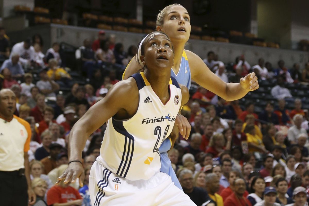 Rebounding and Tamika Catchings' defense of Elena Delle Donne were major reasons why the Indiana Fever beat the Chicago Sky.
