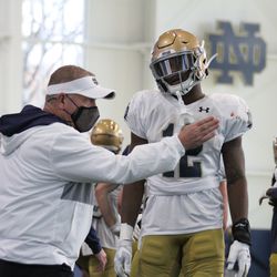 Brian Kelly and D.J. Brown
