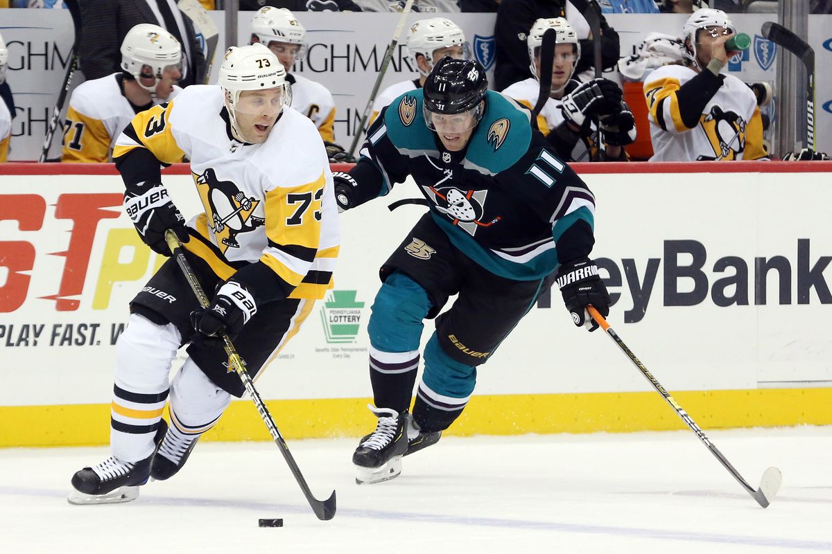 NHL: Anaheim Ducks at Pittsburgh Penguins