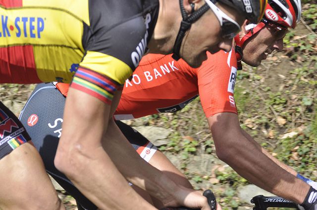 Boonen vs Cancellara. 2010 RvV Kapelmuur